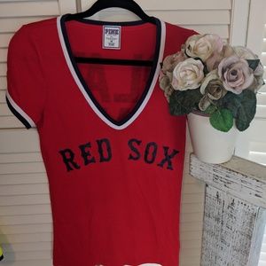 PINK Red Sox Tshirt size medium